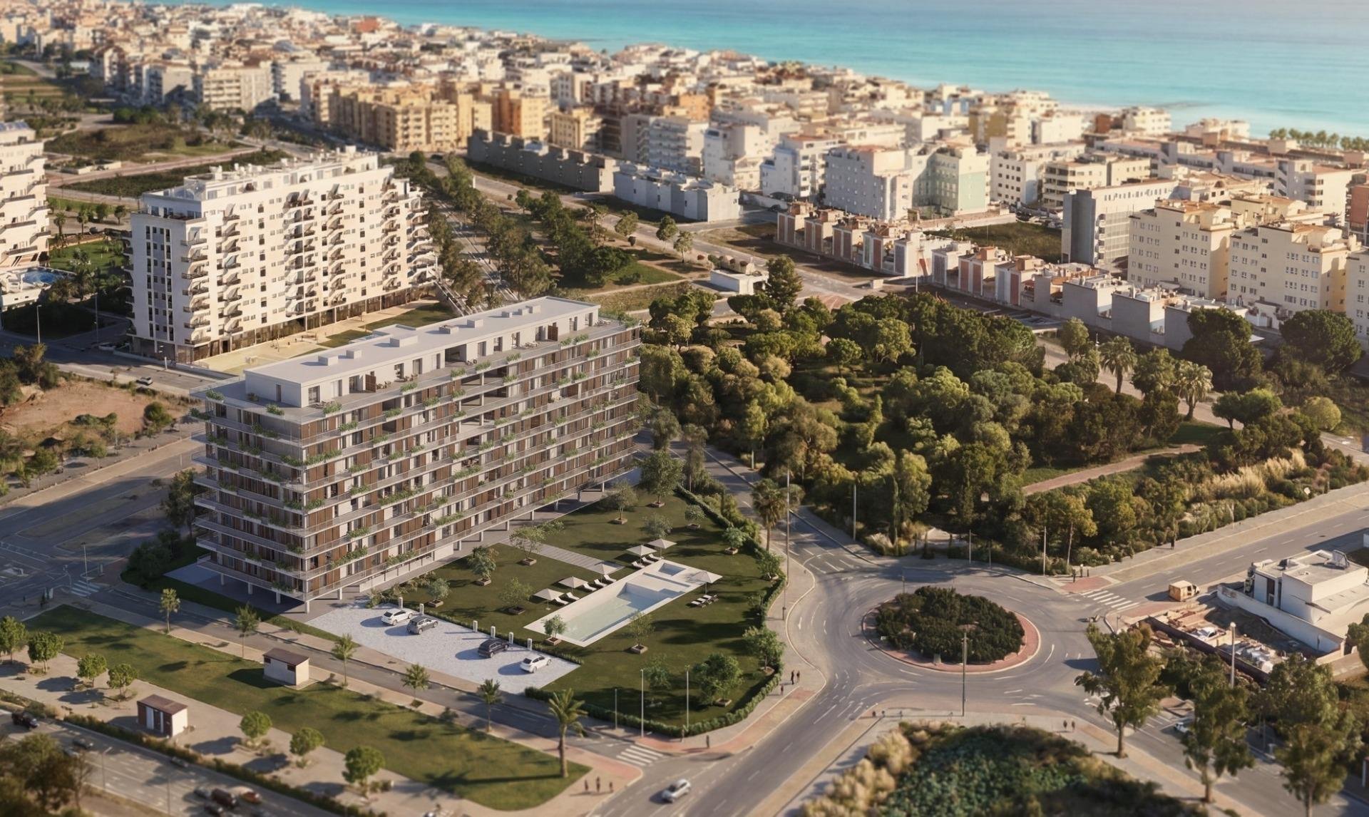 Lägenhet i Moncofa, Castellon, Spanien 2 sovrum, 72 kvm. Nr. 180272