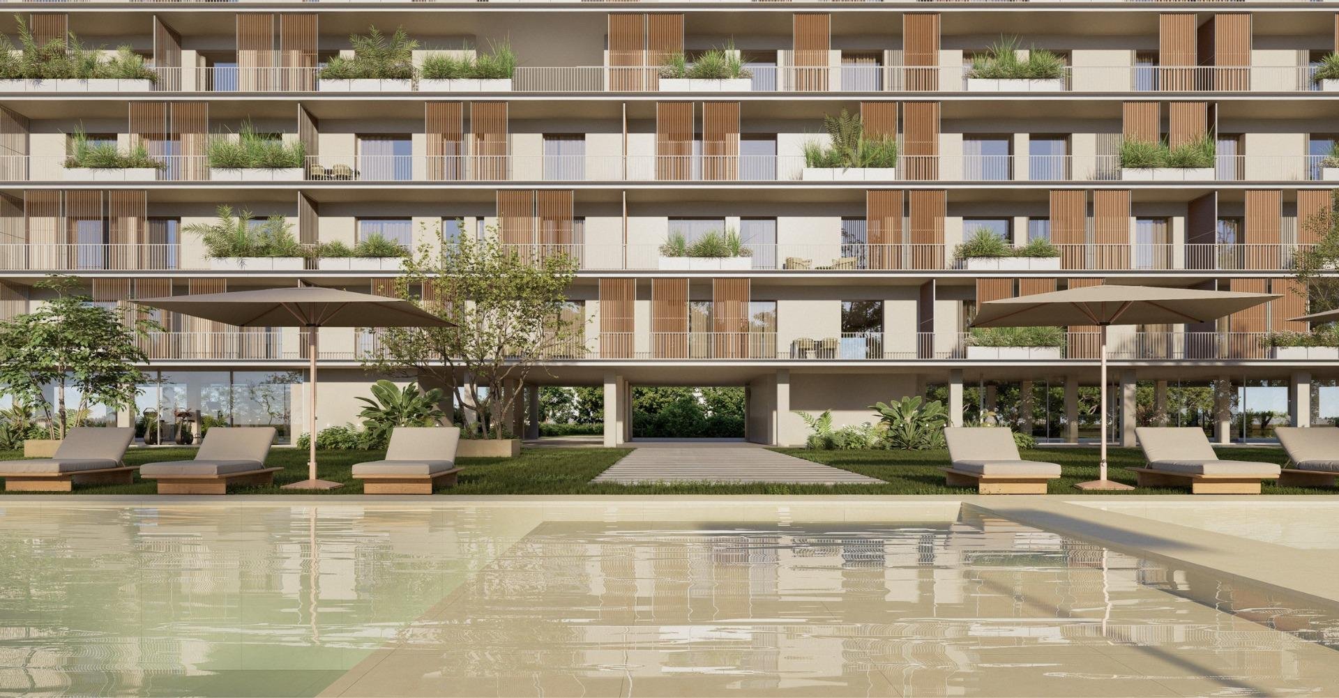 Lägenhet i Moncofa, Castellon, Spanien 2 sovrum, 72 kvm. Nr. 180272