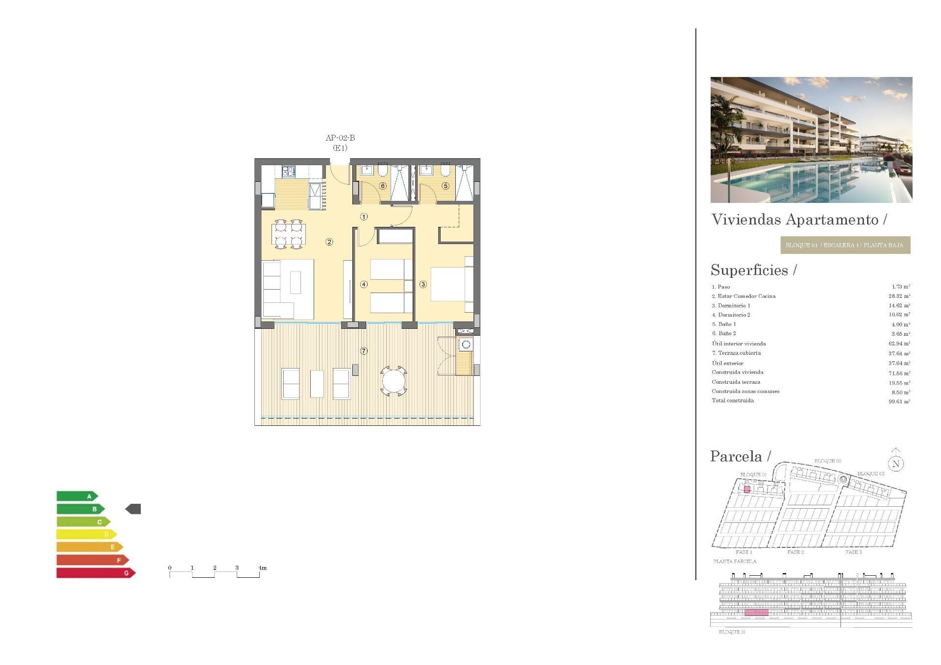 Appartamento a San Juan, Alicante, Spagna 2 camere da letto, 71 mq. N° 180270
