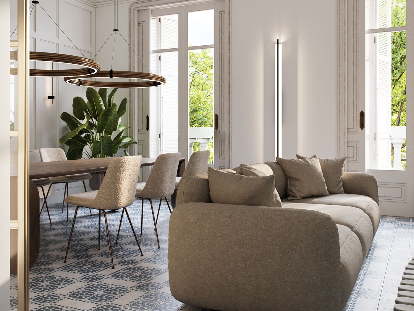 Apartamento en Barcelona, España 4 dormitorios, 237 m2 No. 141012