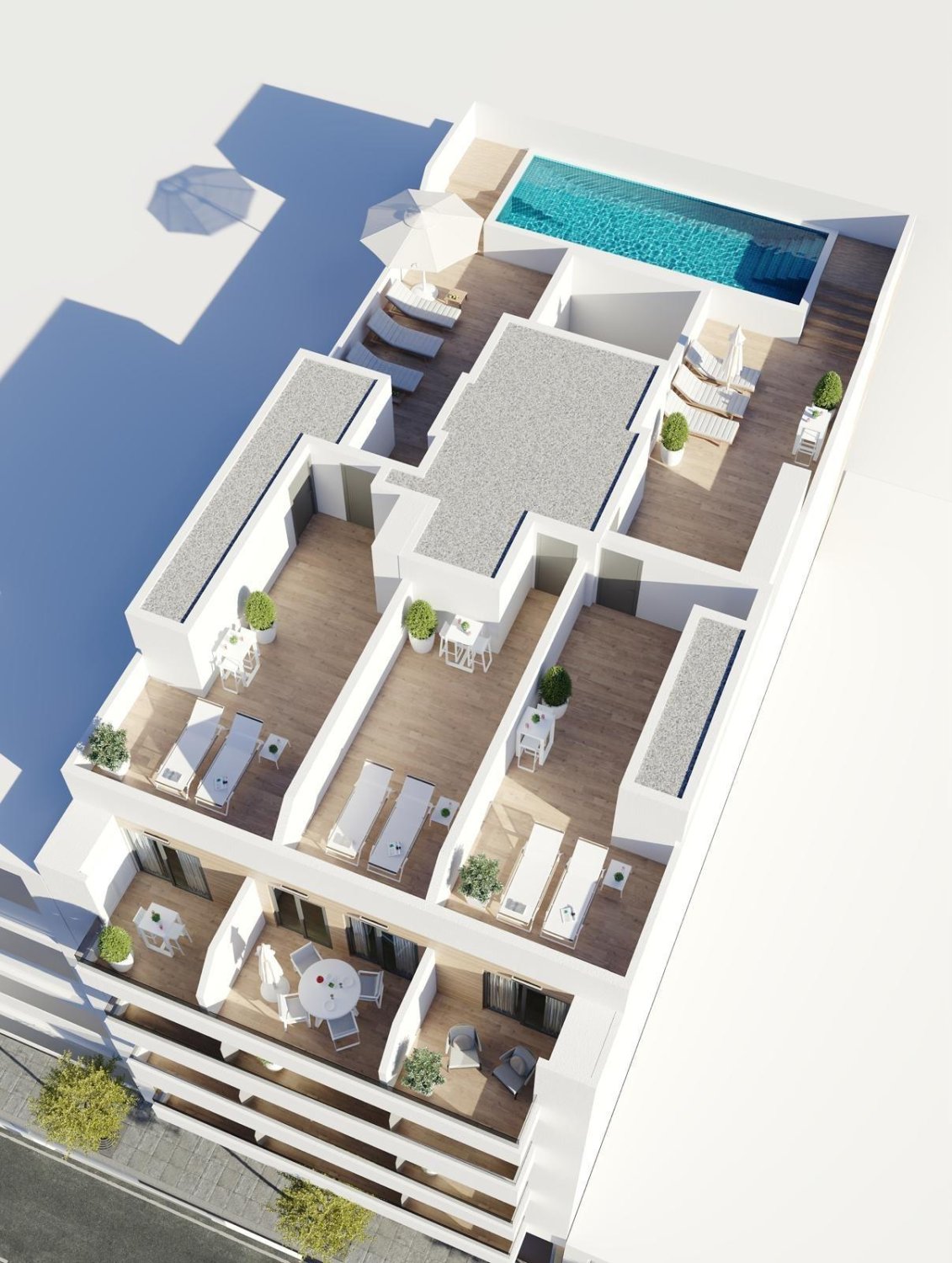 Apartment à Torrevieja, Alicante, Espagne 1 chambre, 61 m2 No. 167483