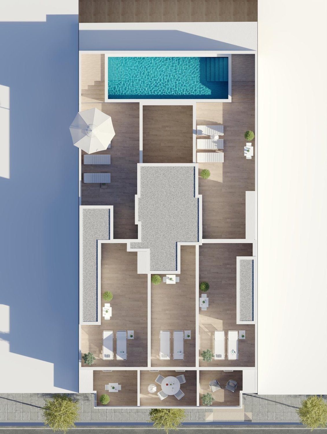 Apartment à Torrevieja, Alicante, Espagne 1 chambre, 61 m2 No. 167483