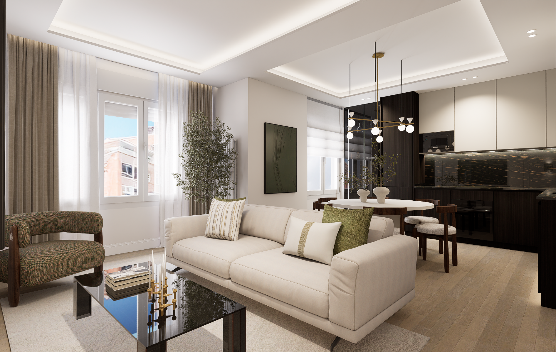 Apartment in Madrid, Spain 3 bedrooms, 112 sq.m. No. 179925