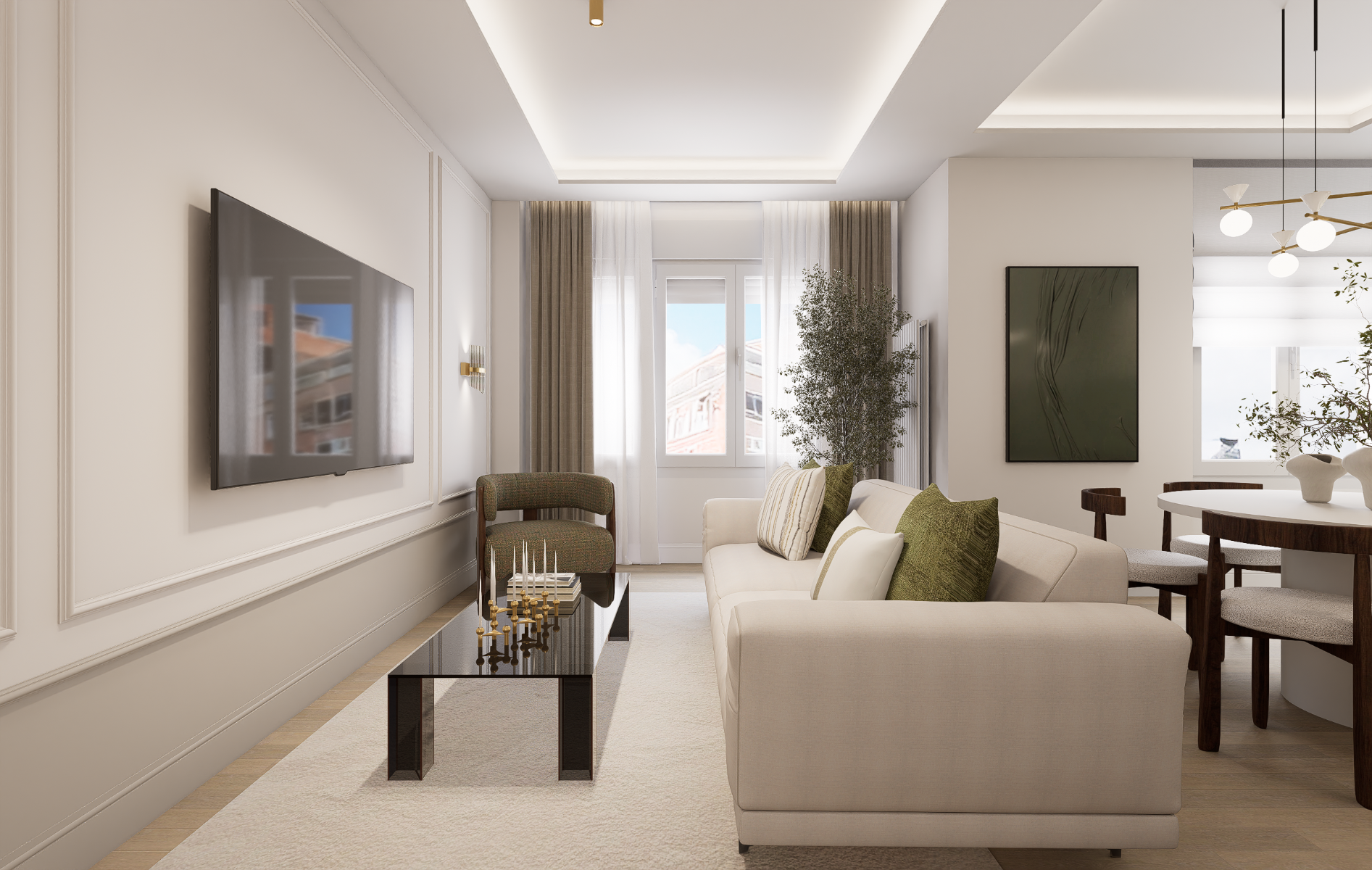 Apartment in Madrid, Spain 3 bedrooms, 112 sq.m. No. 179925