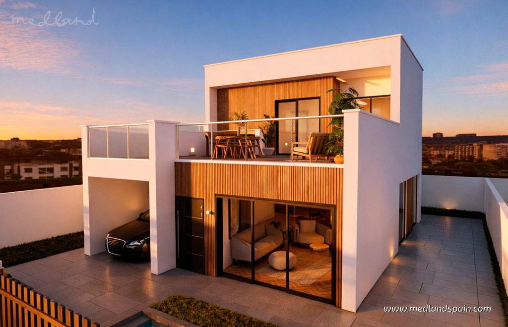 Villa en Los Alcázares, Murcia, España 3 dormitorios, 150 m2 No. 154411