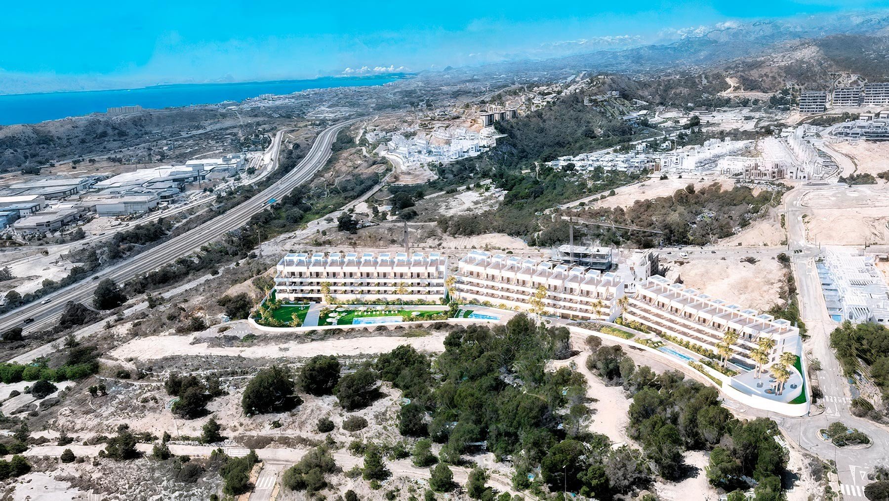 Dzīvoklis Finestrat, Alicante, Spānijā 2 istabas, 66 m2 Nr. 166617