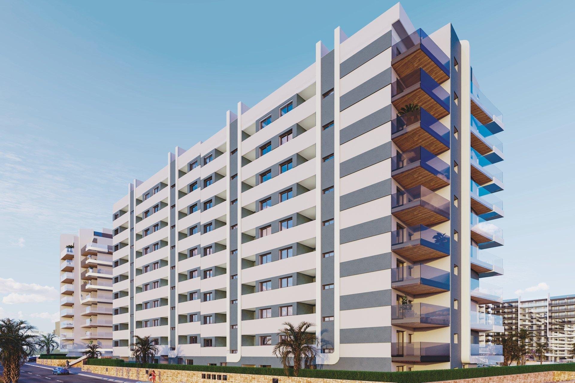 Huoneisto Punta Prima, Alicante, Espanja 3 makuuhuonetta, 118 m2 No. 166623