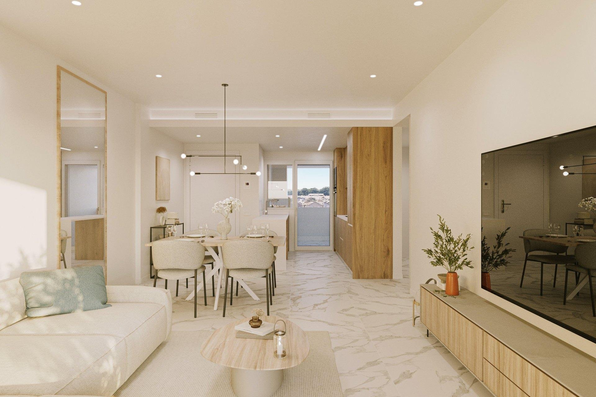 Huoneisto Punta Prima, Alicante, Espanja 3 makuuhuonetta, 118 m2 No. 166623