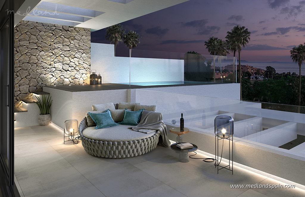 Apartament w Estepona, Malaga, Hiszpania 3 sypialnie, 184 mkw. nr 151220