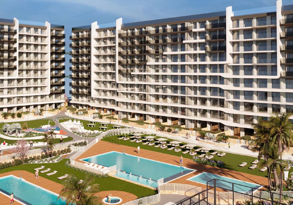 Appartamento a Punta Prima, Alicante, Spagna 3 camere da letto, 92 mq. N° 101552