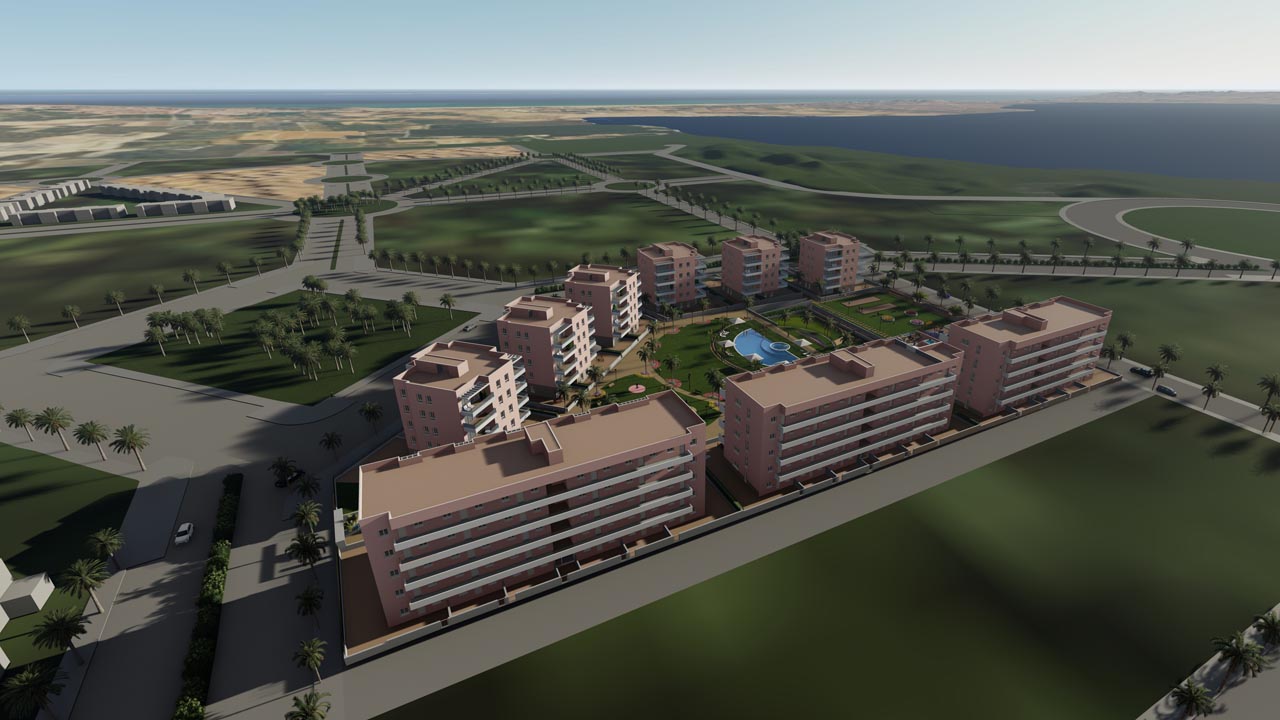Apartament w Guardamar del Segura, Alicante, Hiszpania 3 sypialnie, 103 mkw. nr 101555