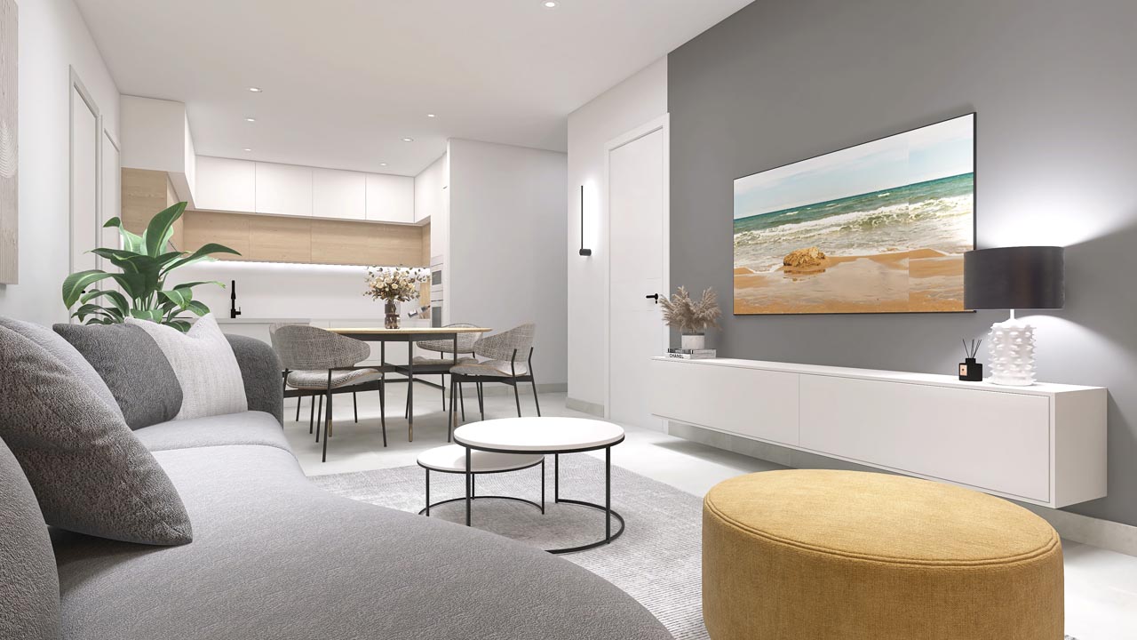 Apartament w Guardamar del Segura, Alicante, Hiszpania 3 sypialnie, 103 mkw. nr 101555