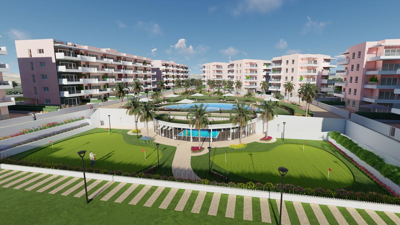 Apartament w Guardamar del Segura, Alicante, Hiszpania 3 sypialnie, 103 mkw. nr 101555