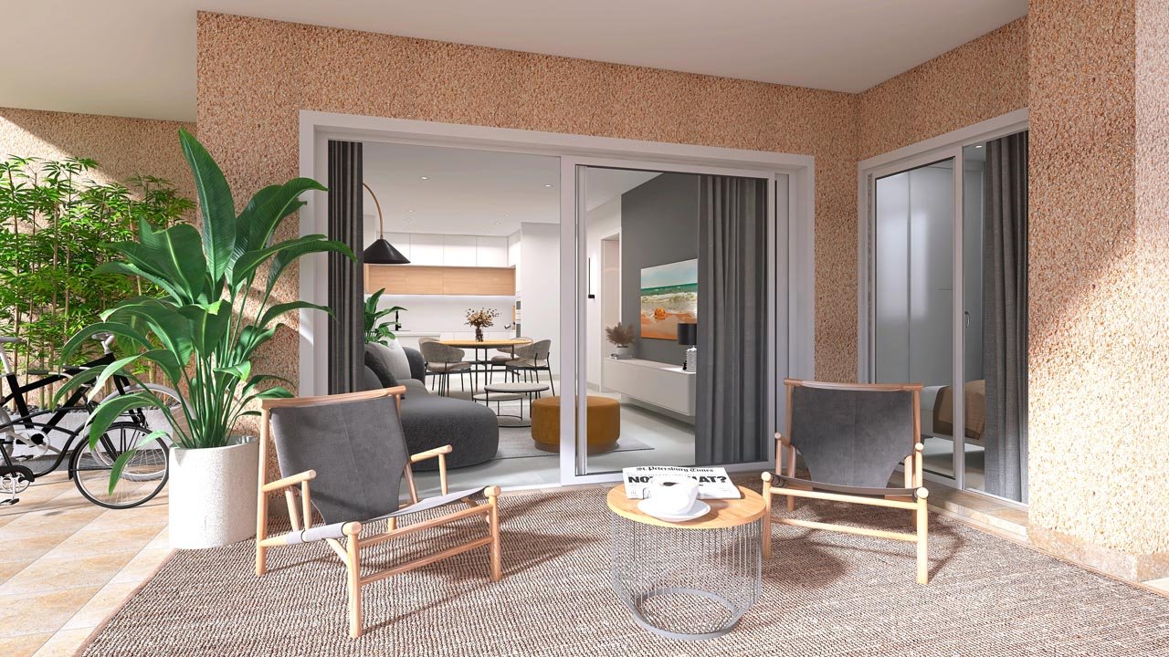 Apartament w Guardamar del Segura, Alicante, Hiszpania 3 sypialnie, 103 mkw. nr 101555