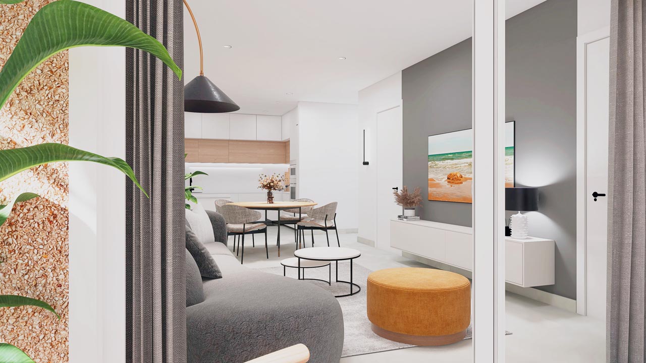 Apartament w Guardamar del Segura, Alicante, Hiszpania 3 sypialnie, 103 mkw. nr 101555