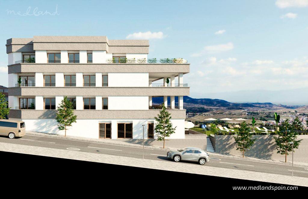 Apartament w Hondon De Las Nieves, Alicante, Hiszpania 3 sypialnie, 126.58 mkw. nr 113747