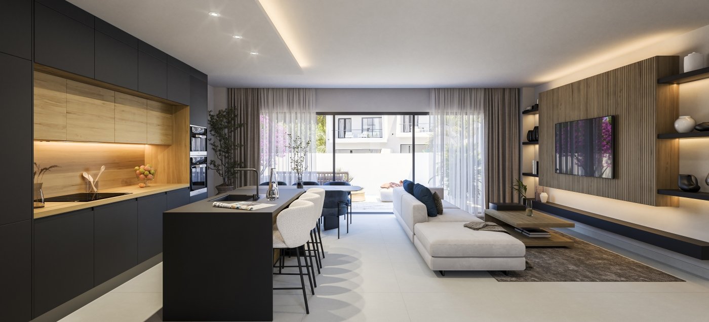 Dvīņu māja Estepona, Malaga, Spānijā 3 istabas, 214 m2 Nr. 134983