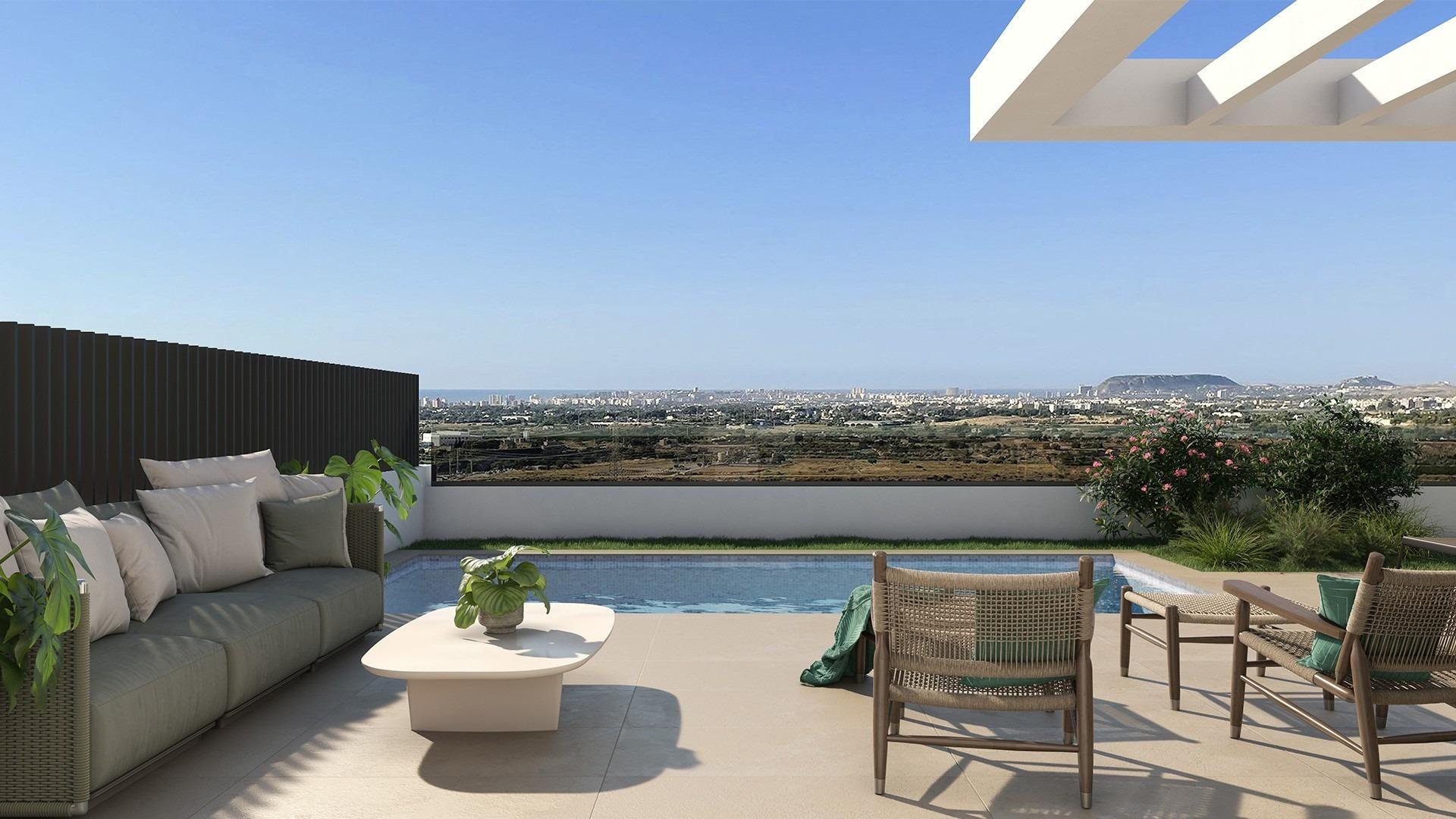 Villa à Mutxamel, Alicante, Espagne 3 chambres, 124 m2 No. 187169