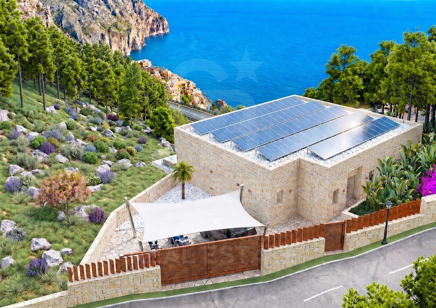 Paritalo Altea, Alicante, Espanja 4 makuuhuonetta,  No. 157261