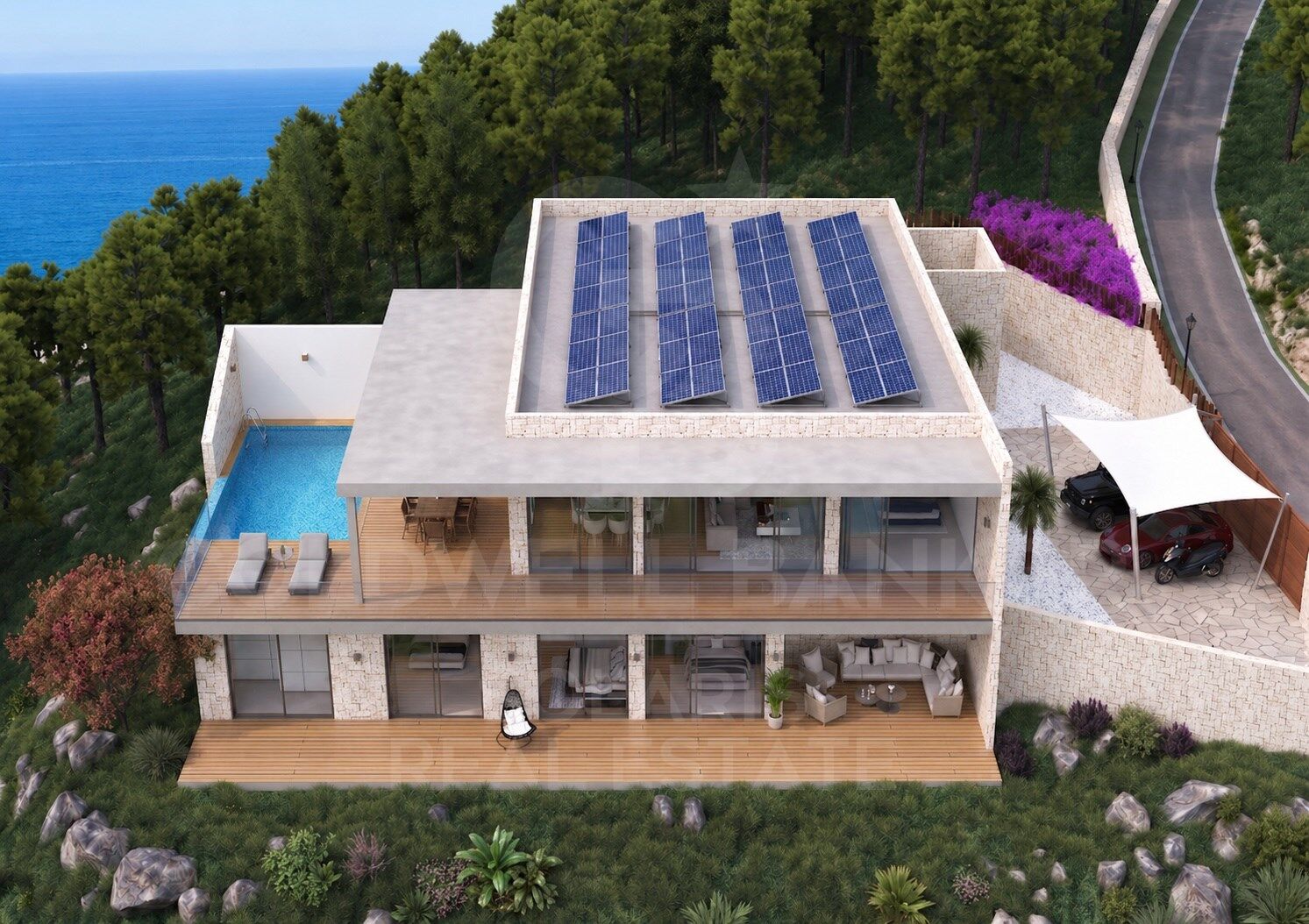 Paritalo Altea, Alicante, Espanja 4 makuuhuonetta,  No. 157261