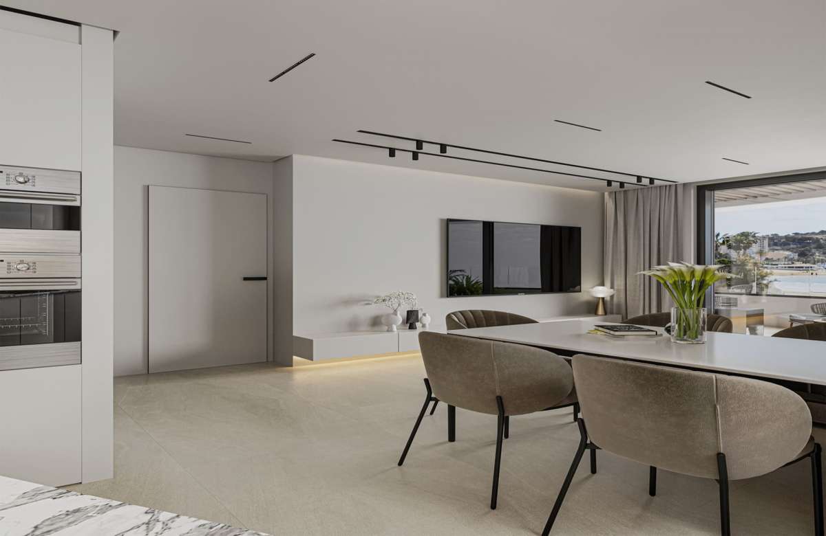 Appartamento a Calpe, Alicante, Spagna 3 camere da letto, 90.6 mq. N° 175292