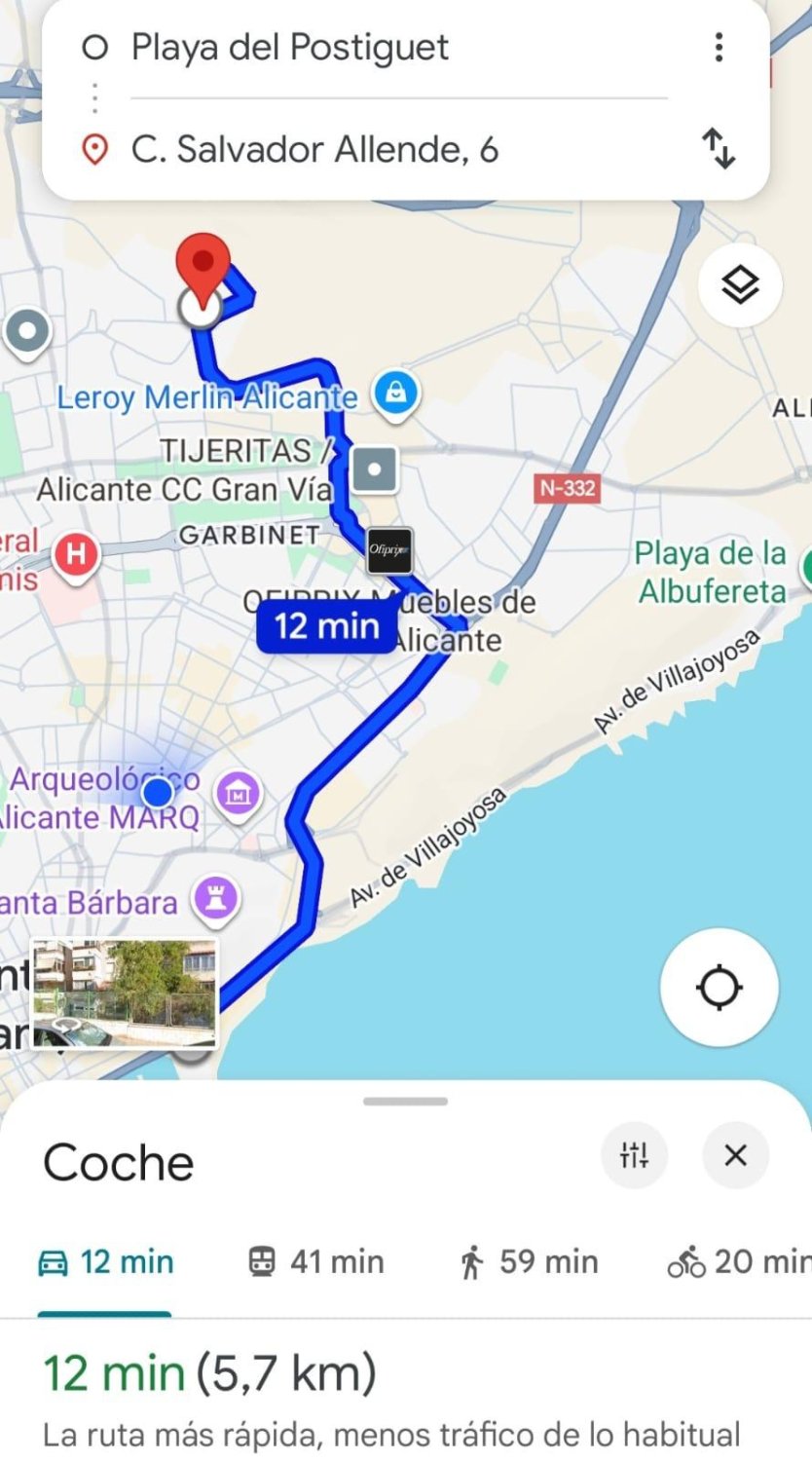 Квартира в Аликанте, Испания 2 спальни, 98м2 №182860