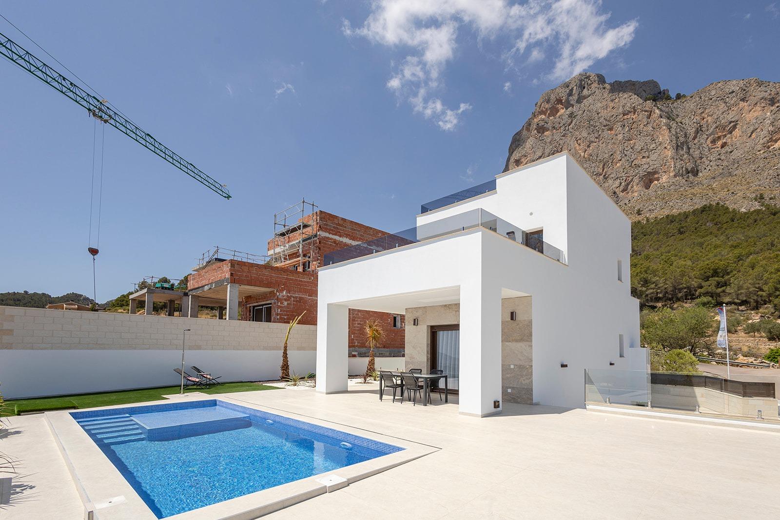 Villa en Polop, Alicante, España 3 dormitorios, 129 m2 No. 112624