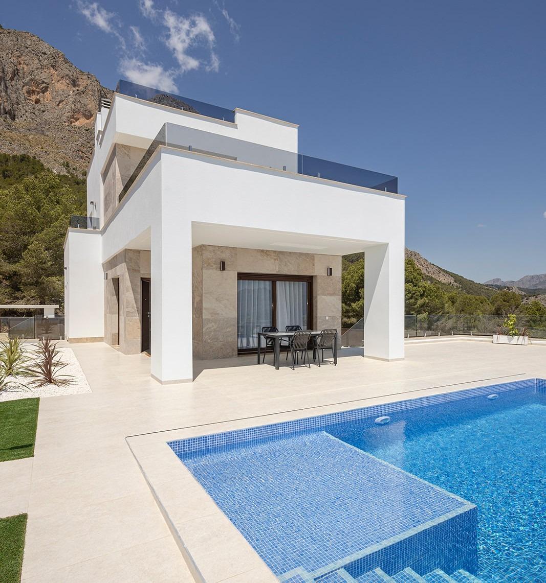 Villa en Polop, Alicante, España 3 dormitorios, 129 m2 No. 112624
