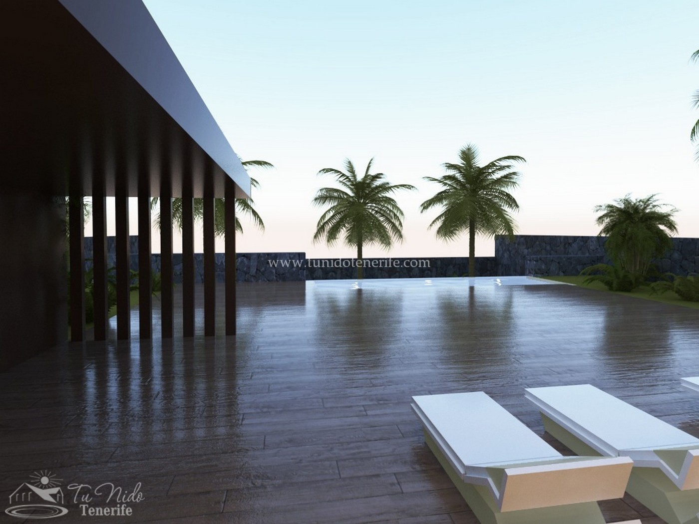 Villa en Torviscas, Tenerife, España 4 dormitorios, 400 m2 No. 59868