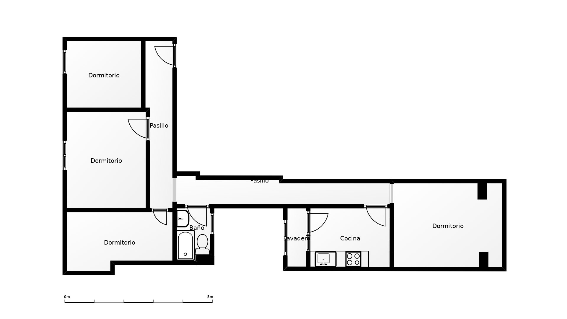 Apartment in Pineda de Mar, Barcelona, Spain 3 bedrooms, 79 sq.m. No. 191262