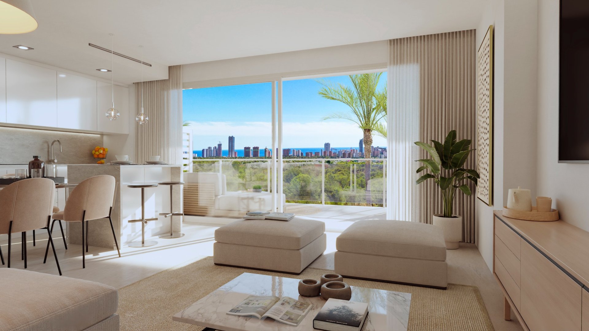Dzīvoklis Benidorm, Alicante, Spānijā 2 istabas, 146 m2 Nr. 179500