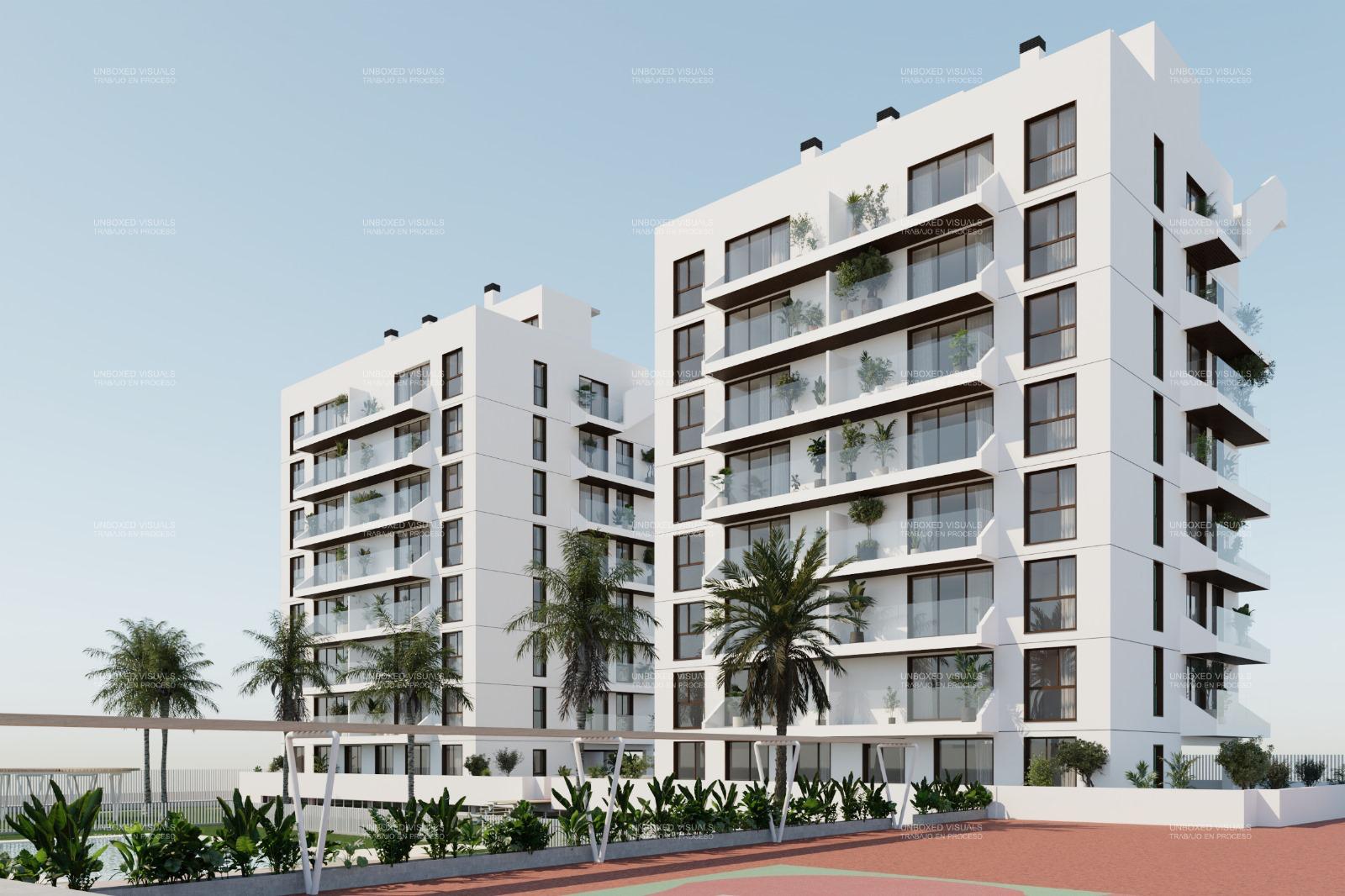 Dzīvoklis Guardamar del Segura, Alicante, Spānijā 2 istabas, 65 m2 Nr. 149247