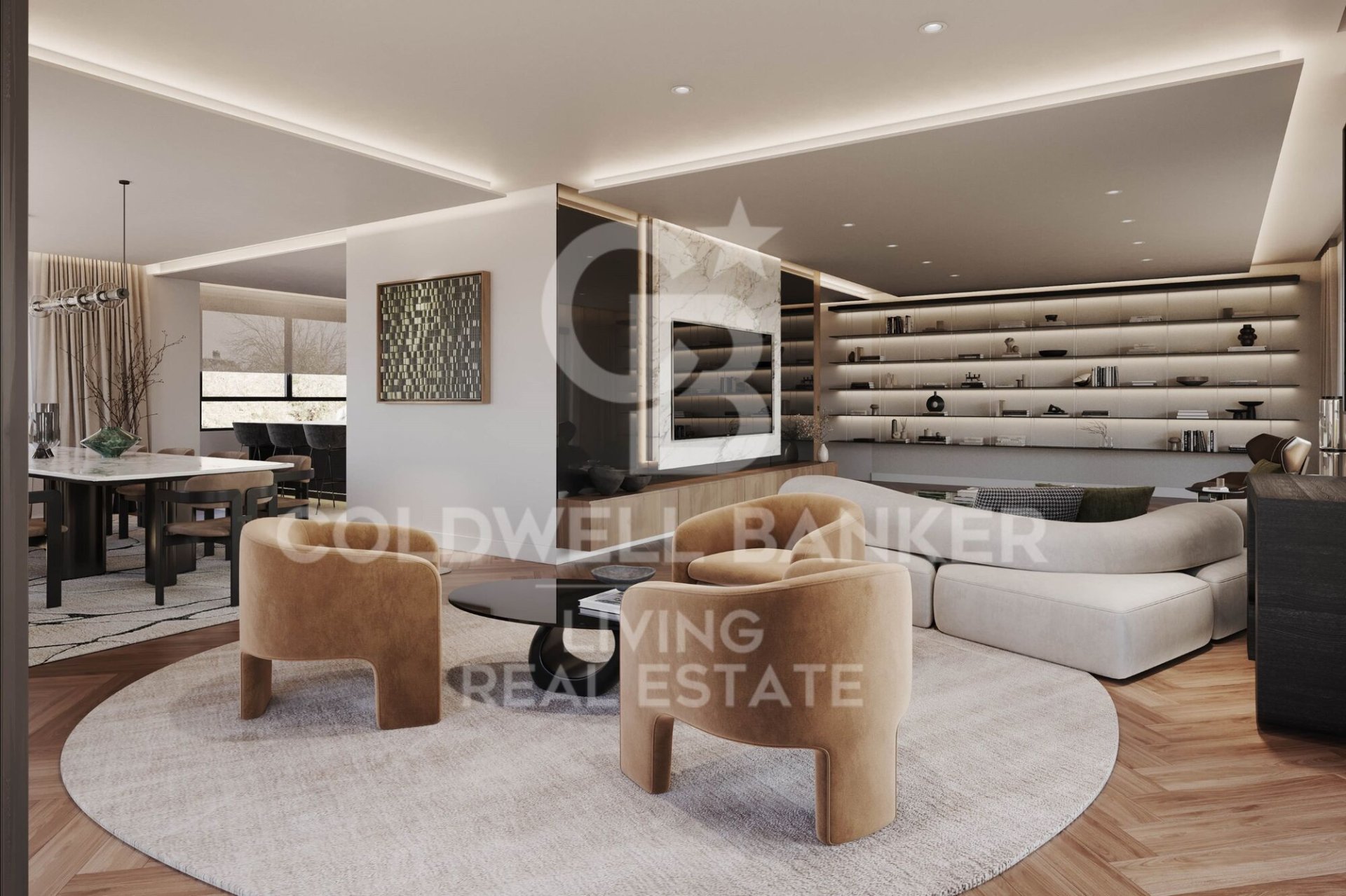 Kattohuoneisto Madrid, Espanja 4 makuuhuonetta, 265 m2 No. 157833