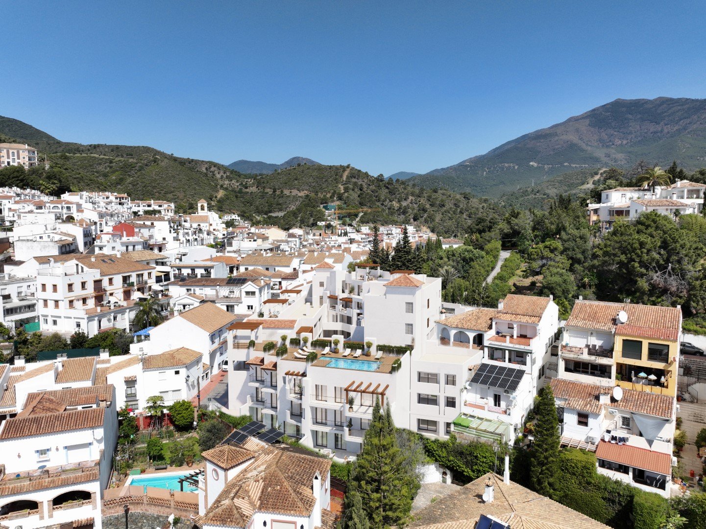 Lägenhet i Benahavis, Malaga, Spanien 2 sovrum, 91 kvm. Nr. 137015