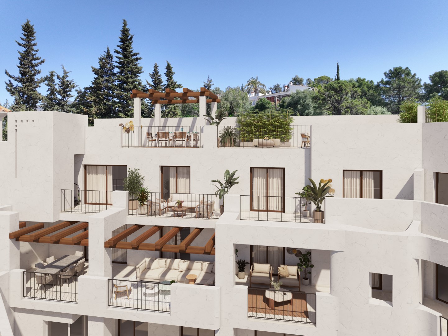 Lägenhet i Benahavis, Malaga, Spanien 2 sovrum, 91 kvm. Nr. 137015
