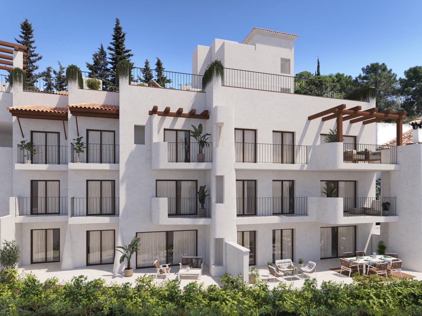 Lägenhet i Benahavis, Malaga, Spanien 2 sovrum, 91 kvm. Nr. 137015