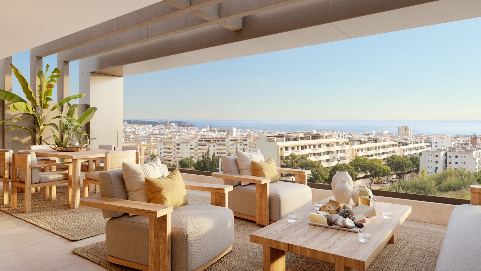 Lägenhet i Estepona, Malaga, Spanien 3 sovrum, 161 kvm. Nr. 136180