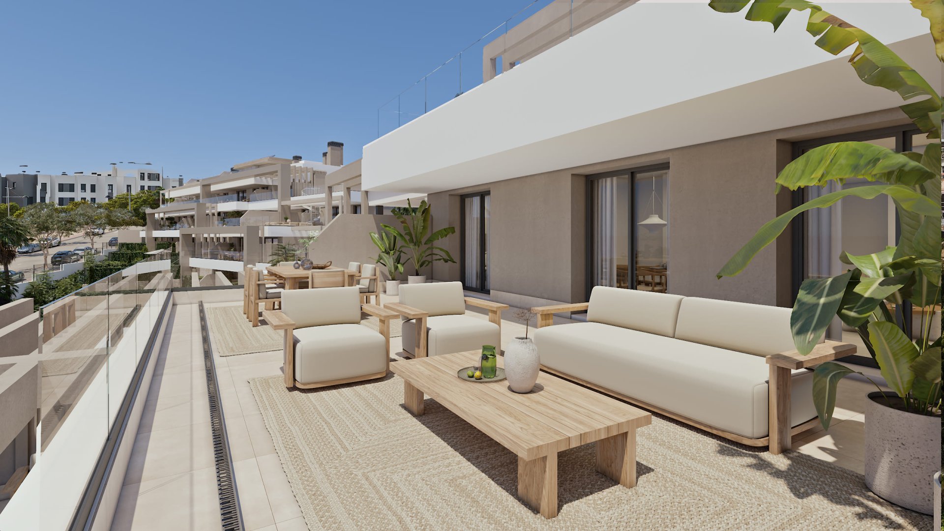 Lägenhet i Estepona, Malaga, Spanien 3 sovrum, 161 kvm. Nr. 136180