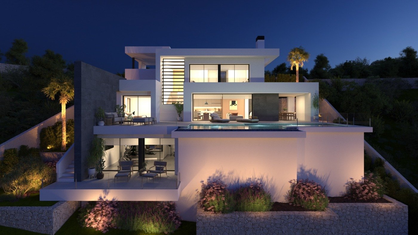 Villa en Benitachell, Alicante, España 3 dormitorios, 181 m2 No. 170516