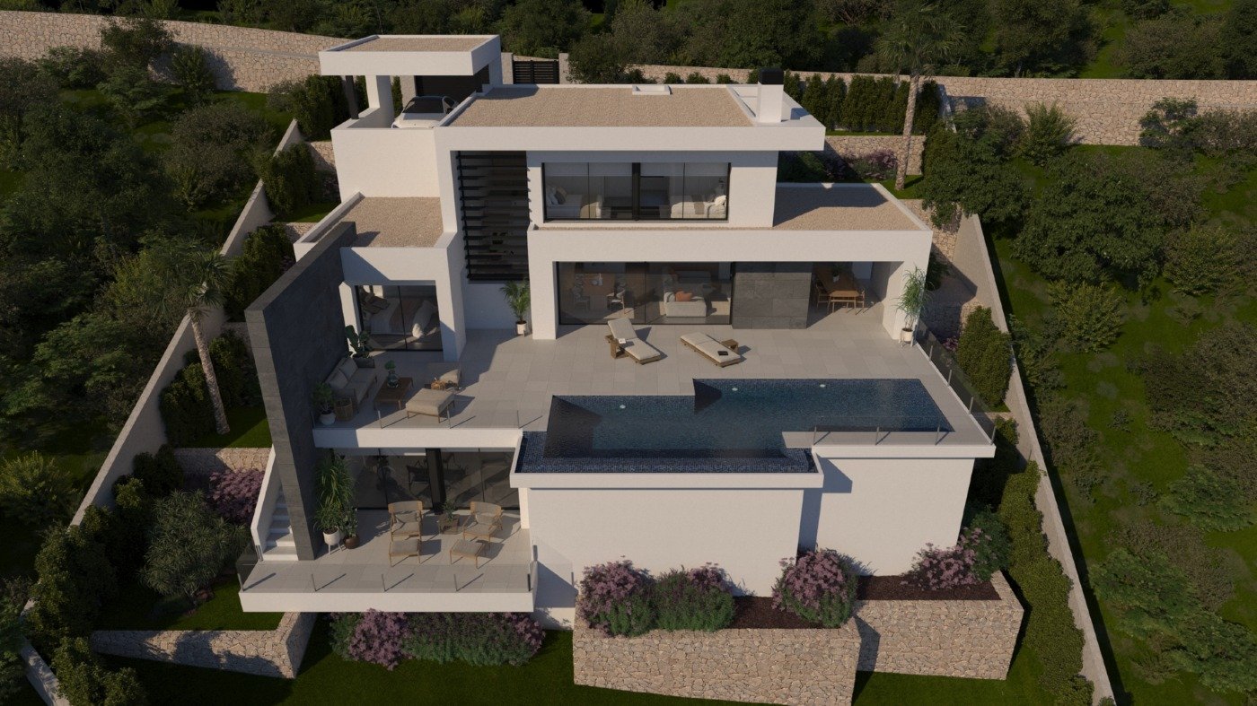 Villa en Benitachell, Alicante, España 3 dormitorios, 181 m2 No. 170516
