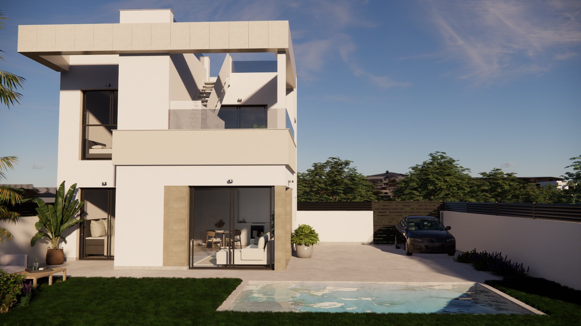 Kaupunkipientalo Alicante, Espanja 3 makuuhuonetta, 95 m2 No. 182272