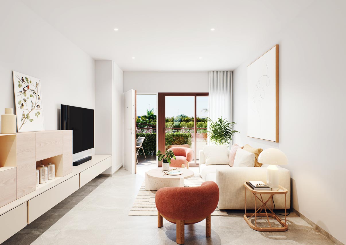 Dzīvoklis Pilar de la Horadada, Alicante, Spānijā 2 istabas, 84 m2 Nr. 113626