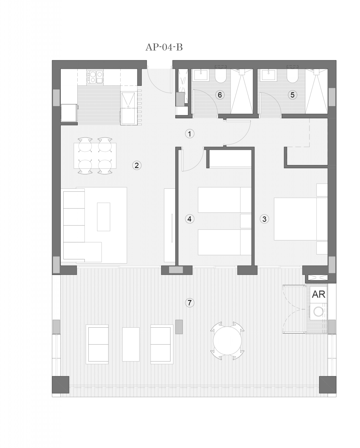 Apartment in Alicante, Spain 2 bedrooms, 63 sq.m. No. 113620