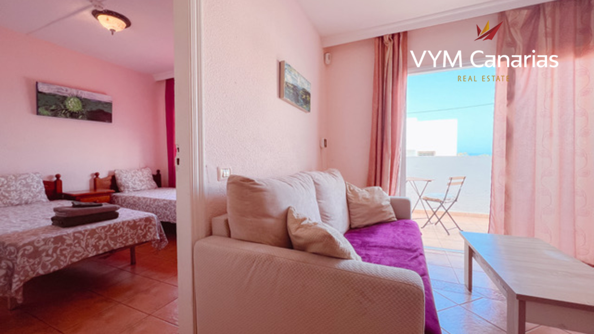 Lägenhet i Playa de las Americas, Tenerife, Spanien 1 sovrum, 37 kvm. Nr. 113628