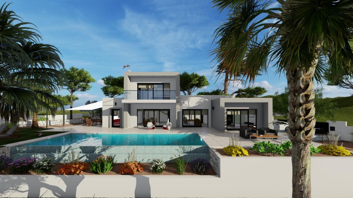 Villa a Benissa, Alicante, Spagna 3 camere da letto, 160 mq. N° 80530
