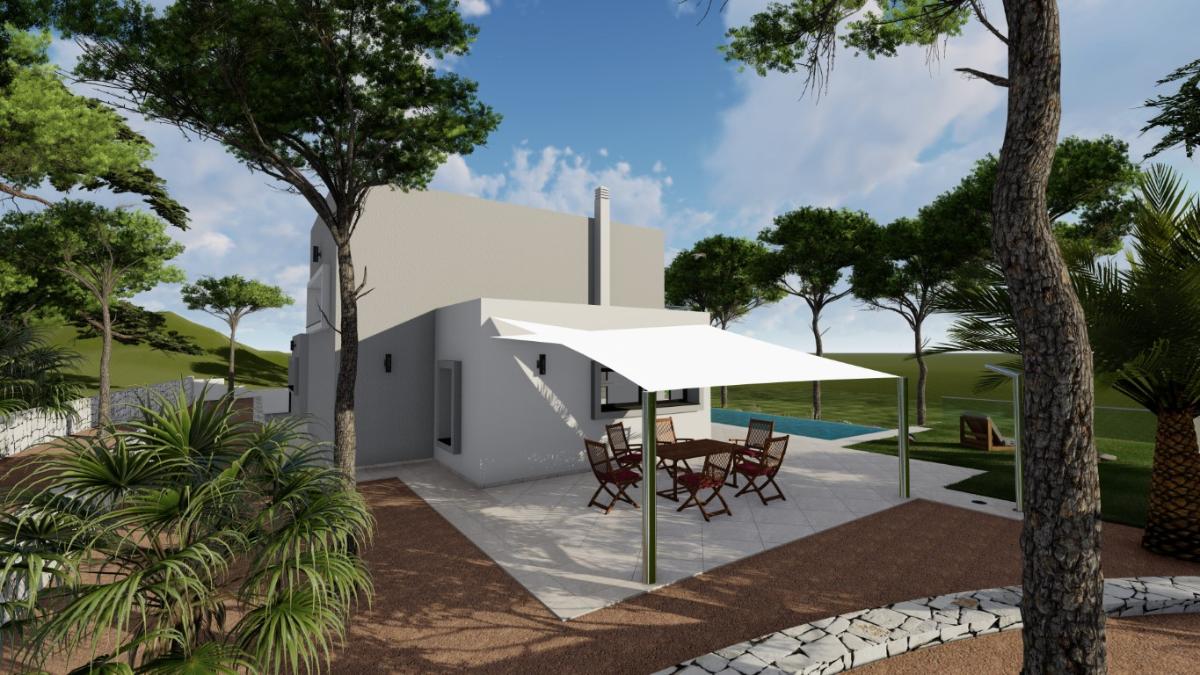 Villa a Benissa, Alicante, Spagna 3 camere da letto, 160 mq. N° 80530