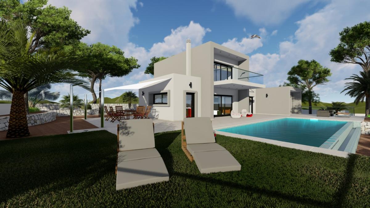 Villa a Benissa, Alicante, Spagna 3 camere da letto, 160 mq. N° 80530