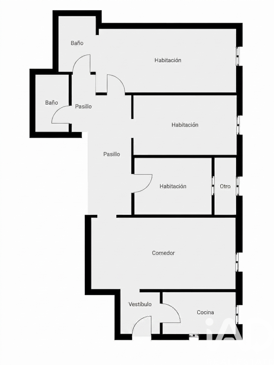 Huoneisto Valencia, Espanja 3 makuuhuonetta, 98 m2 No. 172358