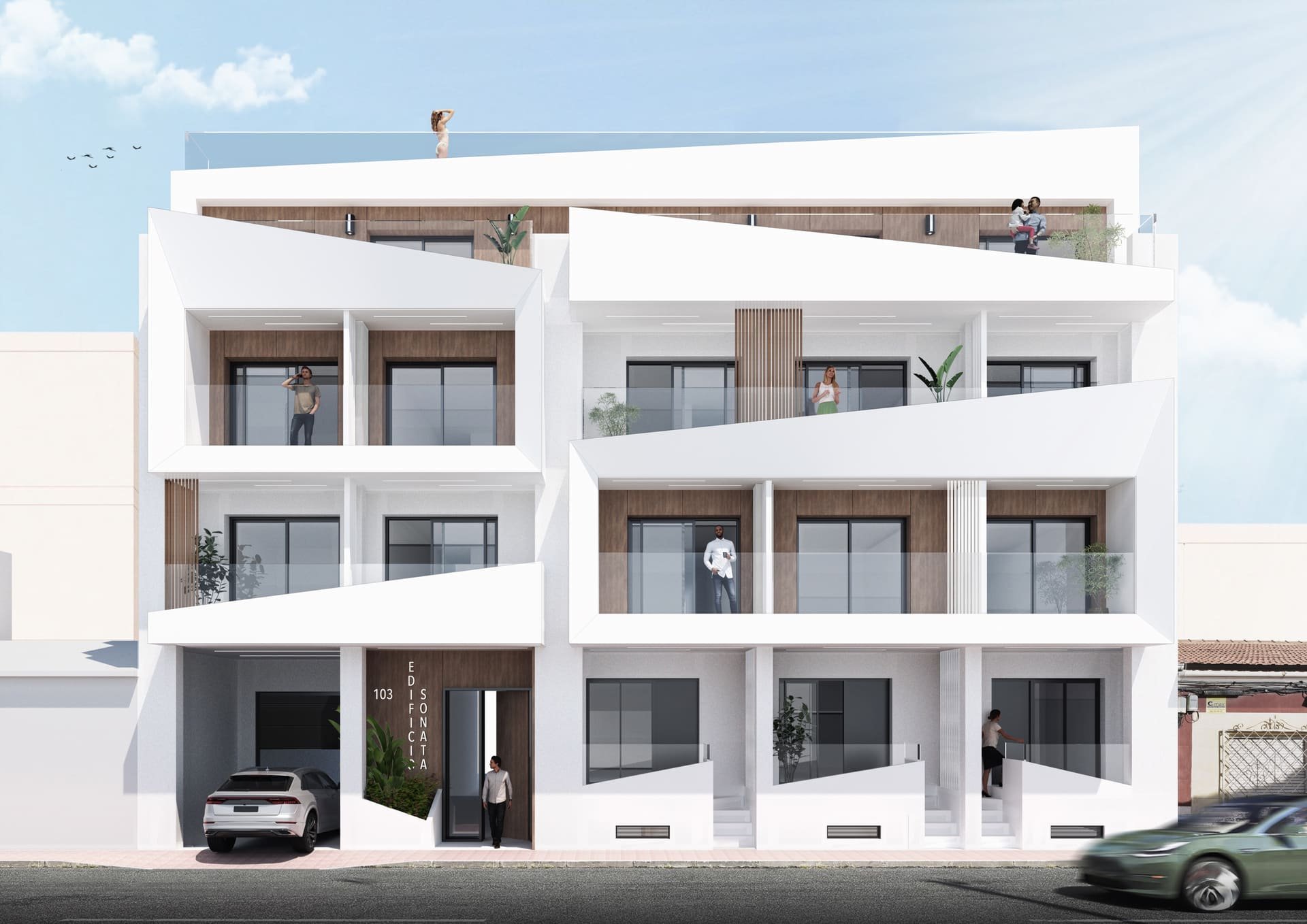 Квартира в Торревьеха, Аликанте, Испания 2 спальни, 86м2 №137174