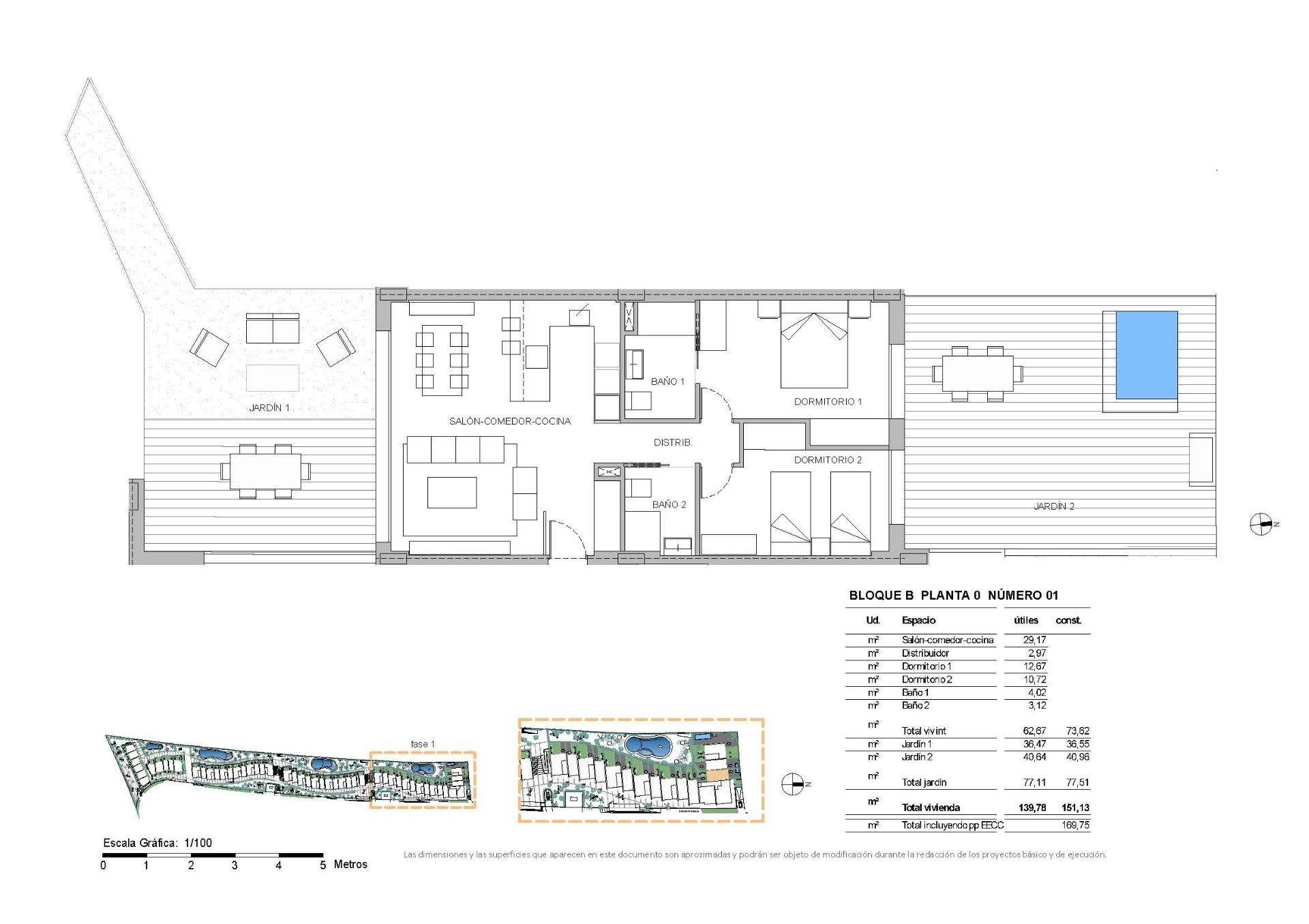 Wohnung in La Nucia, Alicante, Spanien 2 Schlafzimmer, 73 m2 Nr. 180215